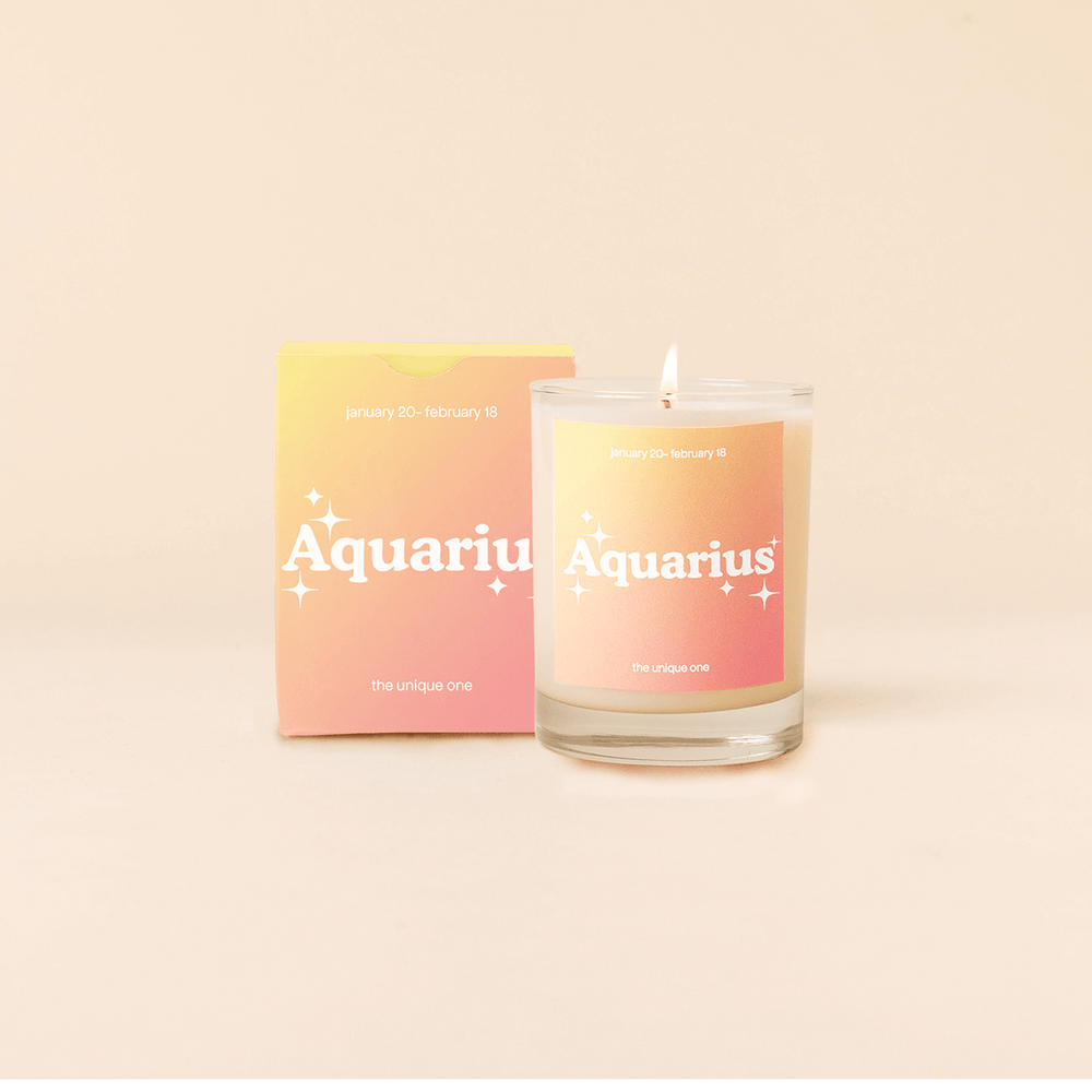 TALKING OUT OF TURN - AQUARIUS CANDLE