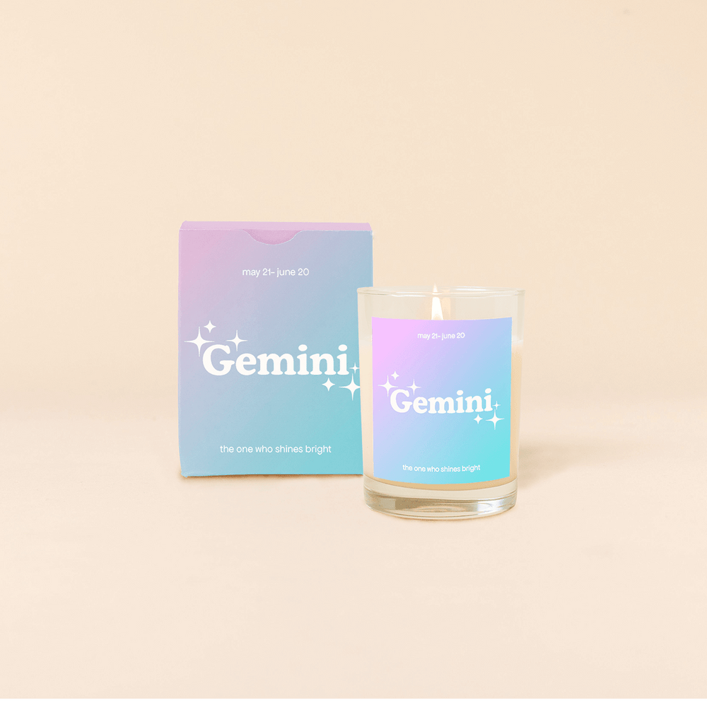 TALKING OUT OF TURN - GEMINI CANDLE