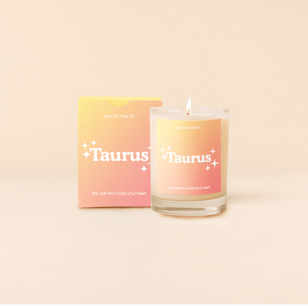 TALKING OUT OF TURN - TAURUS CANDLE